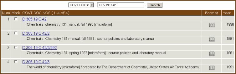 USAFA courses reference